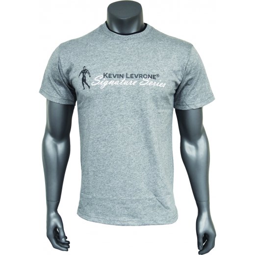 Kevin Levrone Signature Series Double Neck T-Shirt - Model 03 - Grey